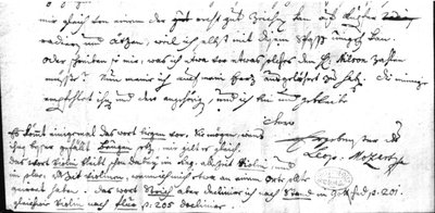 Lettera di Leopold Mozart (1719-87), 7 luglio 1755 da Leopold Mozart